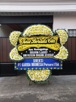 Papan Bunga Duka di Cipinang Besar Selatan